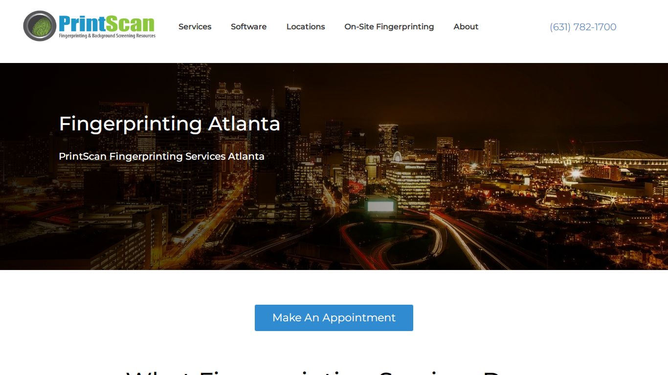 Fingerprinting Atlanta | Georgia Fingerprinting and Background Checks